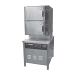 Groen HY-10SM - Pressureless Steamer, direct steam, (2) compartments on 24