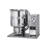 Groen TDBC-20A - Kettle, electric, table top, 20 quart, 2/3 jacket, crank tilt, console on right