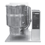 Groen TDH-20A - Countertop Kettle, gas, 20 quart, 2/3 jacket, hand tilt, console on right
