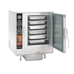 Groen XS-240-8-1 - Convection Steamer, boilerless, electric, countertop, (6) pan capacity, 240v/60/1