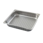 Browne 22122P - Steam Table Pan, 1/2 size, perforated, 4.3 qt., 2-1/2