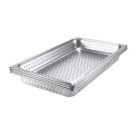 Browne 22004P - Steam Table Pan, full size, perforated, 14.8 qt., 4