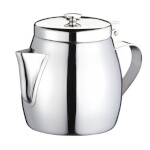 Browne 515262 - Teapot, 10 oz., stackable, 18/8 stainless steel