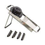 Browne 5715000 - Chef Mandoline Slicer, (4) julienne blades & revolving stand