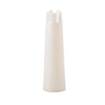 Browne 574350-4 - Nozzle for whip cream dispenser, star tip, aluminum, white