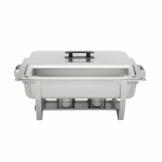 Browne 575126 - Economy Chafer, full size, dome lid, welded frame, stainless steel