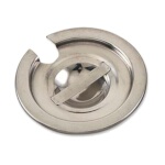 Browne VIC01012 - Vegetable Inset Cover, notched, fits VI01012, stainless steel