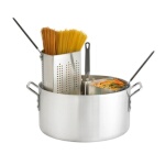 Browne 5813319 - Thermalloy Pasta Cooker Insert Only, 3 qt., stainless steel