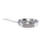 Browne 5815711 - Thermalloy Saute Pan Cover, flat, fits 58 13711, 6 gauge aluminum