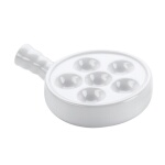 Browne 744042 - Escargot Plate, 5-1/4