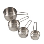 Browne 1191MC - Measuring Cup Set, wire handles, stainless steel