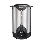 Hamilton Beach HCU100S - Coffee Urn, 100 cup capacity, double wall insulation, (2) cups a minute brewing