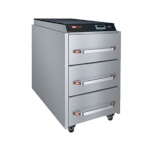 Hatco CDW-3N - Warming Drawer, narrow three drawer, (3) full size 6