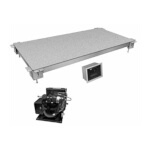 Hatco CSSBFR-24-F - Simulated Stone Cold Shelf, built-in flush top, 24
