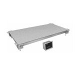Hatco CSSBFX-24-S - Simulated Stone Cold Shelf, built-in flush top, 24