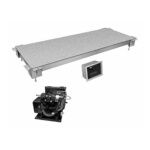 Hatco CSSBR-2418 - Simulated Stone Cold Shelf, built-in, 24