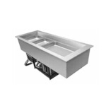Hatco CWBP-S2 - Drop-In Refrigerated Slim Well, (2) full-size pan, top mount, electronic control