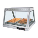 Hatco GRHD-2P - Heated Display Case, (2) pan shelf, with 4
