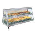 Hatco GRHD-4PD - Heated Display Case, (4) pan dual shelf, with 4