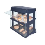 Hatco GRHW-1SGDS - Display Food Warmer, with slanted heated glass base, sneeze guard