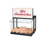 Hatco GRHW-1SGS - Display Food Warmer, with slanted heated glass base, sneeze guard