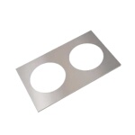 Hatco HWB-2-7Q - Adapter, to convert warmer to hold (2) 7 qt inserts, for HWB-FUL