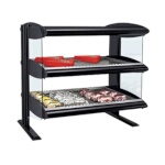 Hatco HXMH-54D - Heated Merchandiser, Xenon, (2) shelves, (20) dividers, (8) bulbs