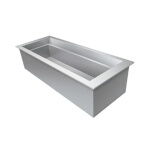Hatco IWB-S2 - Drop-In Cold Food Well, Slim, iced cooled, 48-1/8