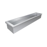 Hatco IWB-S4 - Drop-In Cold Food Well, Slim, iced cooled, 90-1/4