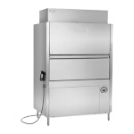 Hobart PW20N-ADV-1 - Ventless Pot & Pan Washer, split door, (20) pan, 70° booster rise, 208-240v