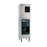 KM-660MAJ/DB-200H/HS-2036 - Crescent Cube Ice Machine with Dispenser, 665 lb/24 hours