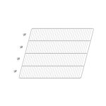 Hoshizaki HS-5152 - Shelf, epoxy coated wire, for Pizza Prep Tables