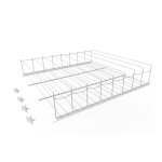 Hoshizaki HS-5291 - Organizer Shelf with Tracks, includes: (4) pilaster clips, for RM-26