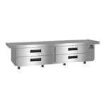 Hoshizaki CR110B - Steelheart Chef Base, two-section, 110-1/2