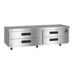 Hoshizaki CR85B - Steelheart Chef Base, two-section, 85