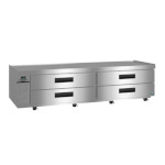 Hoshizaki CR98B-L - Steelheart Chef Base, two-section, 98
