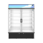 Hoshizaki FM-49-HC - Freezer Merchandiser, 2-section, 60