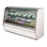 Howard-McCray R-CDS32E-6C-LED - Deli Case, Single Duty, Curved Glass