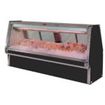 Howard-McCray R-CFS34E-8-LED - Fish/Poultry Case, Double Duty, 100.5