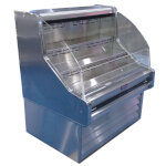Howard-McCray R-OS30E-3C-S - Curved Open Merchandiser, 39