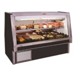 Howard/McCray SC-CDS34E-6-BE-LED - Deli Meat & Cheese Case, double duty, 76-1/2