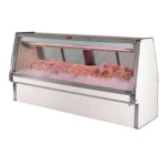 Howard-McCray SC-CFS34E-4-LED - Fish/Poultry Case, Double Duty, 52.5