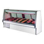 Howard-McCray SC-CMS34E-6-LED - Meat Display Case, Double Duty, 76.5