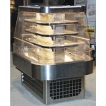 Howard-McCray SC-OD42I-5-B-LED - Island Merchandiser, Black, 60