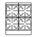 Imperial IR-4-SU - Restaurant Range, gas, 24