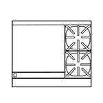 Imperial IHR-G24-2-C - Heavy Duty Range, gas, 36