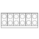 Imperial IR-12-E-C - Restaurant Range, electric, 72