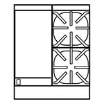 Imperial IR-2-G12-XB - Restaurant Range, gas, 24