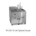 Imperial IPC-RS-14 - Rinse Station, 12 gallon, single tank, stainless steel