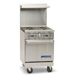 Imperial IR-4 - Restaurant Range, gas, 24